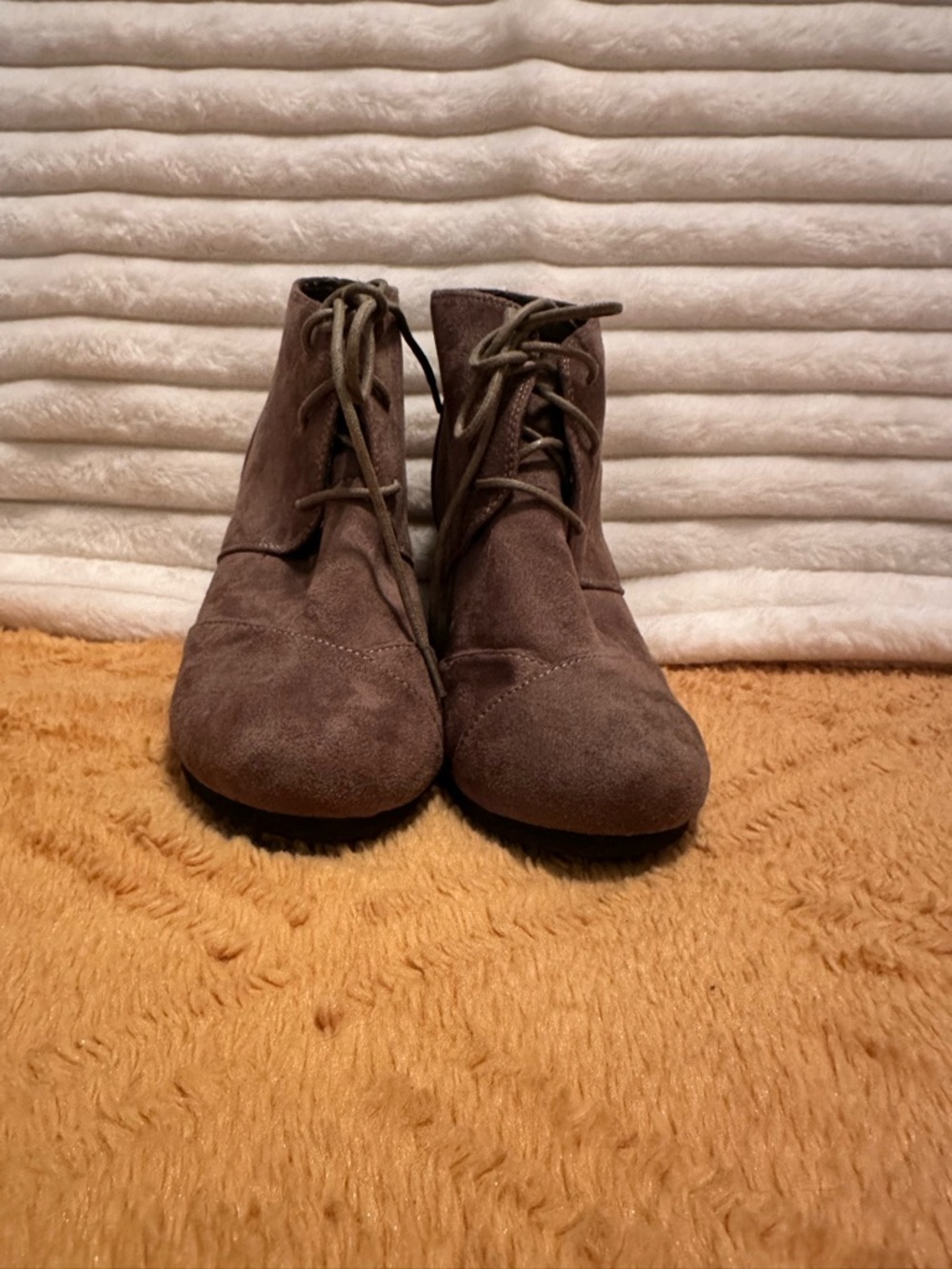 Rue21 Brown Suede Ankle Boots